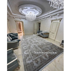 Иранский Ковер Бамбуковый Шелк Дизайн 30645