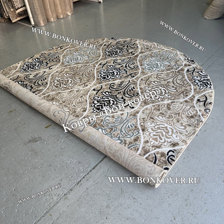 Ковер Российского Производства Дизайн 16 Бежевый Овальный